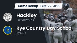 Recap: Hackley  vs. Rye Country Day School 2018