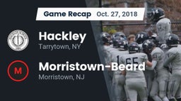 Recap: Hackley  vs. Morristown-Beard  2018