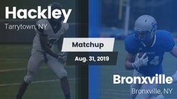 Matchup: Hackley vs. Bronxville  2019
