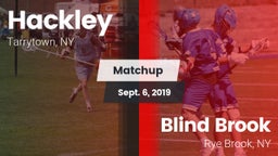 Matchup: Hackley vs. Blind Brook  2019
