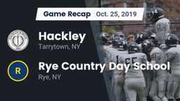Recap: Hackley  vs. Rye Country Day School 2019