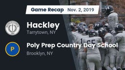 Recap: Hackley  vs. Poly Prep Country Day School 2019