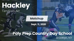 Matchup: Hackley vs. Poly Prep Country Day School 2020