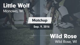Matchup: Little Wolf vs. Wild Rose  2016