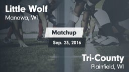 Matchup: Little Wolf vs. Tri-County  2016