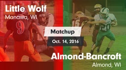 Matchup: Little Wolf vs. Almond-Bancroft  2016