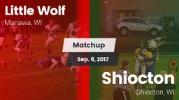 Matchup: Little Wolf vs. Shiocton  2017