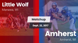 Matchup: Little Wolf vs. Amherst  2017