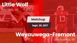 Matchup: Little Wolf vs. Weyauwega-Fremont  2017