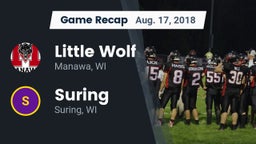 Recap: Little Wolf  vs. Suring  2018