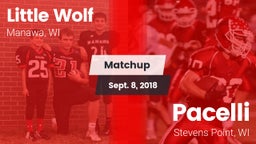 Matchup: Little Wolf vs. Pacelli  2018