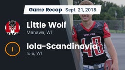 Recap: Little Wolf  vs. Iola-Scandinavia  2018