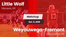 Matchup: Little Wolf vs. Weyauwega-Fremont  2018