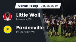 Recap: Little Wolf  vs. Pardeeville  2019