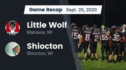 Recap: Little Wolf  vs. Shiocton  2020