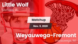 Matchup: Little Wolf vs. Weyauwega-Fremont  2020