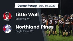 Recap: Little Wolf  vs. Northland Pines  2020