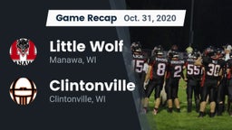 Recap: Little Wolf  vs. Clintonville  2020