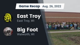 Recap: East Troy  vs. Big Foot  2022