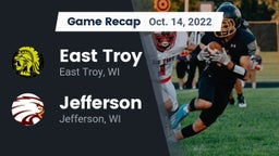 Recap: East Troy  vs. Jefferson  2022