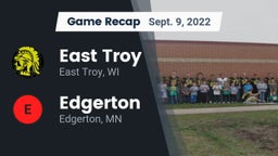 Recap: East Troy  vs. Edgerton  2022
