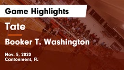 Tate  vs Booker T. Washington  Game Highlights - Nov. 5, 2020
