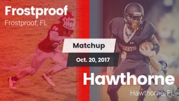 Matchup: Frostproof vs. Hawthorne  2017