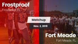 Matchup: Frostproof vs. Fort Meade  2018