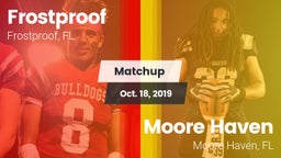 Matchup: Frostproof vs. Moore Haven  2019