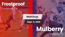 Matchup: Frostproof vs. Mulberry  2020