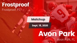 Matchup: Frostproof vs. Avon Park  2020