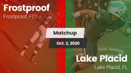 Matchup: Frostproof vs. Lake Placid  2020