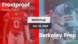 Matchup: Frostproof vs. Berkeley Prep  2020