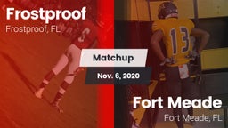 Matchup: Frostproof vs. Fort Meade  2020