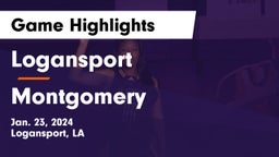 Logansport  vs Montgomery Game Highlights - Jan. 23, 2024