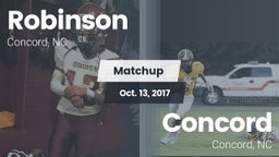 Matchup: Robinson vs. Concord  2017