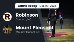 Recap: Robinson  vs. Mount Pleasant  2021