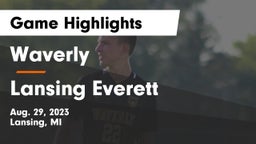 Waverly  vs Lansing Everett Game Highlights - Aug. 29, 2023