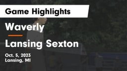 Waverly  vs Lansing Sexton Game Highlights - Oct. 5, 2023