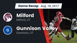 Recap: Milford  vs. Gunnison Valley  2017