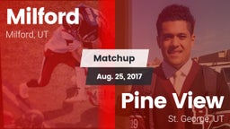 Matchup: Milford vs. Pine View  2017