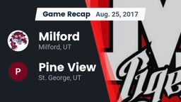 Recap: Milford  vs. Pine View  2017