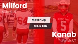 Matchup: Milford vs. Kanab  2017