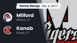 Recap: Milford  vs. Kanab  2017