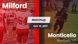 Matchup: Milford vs. Monticello  2017