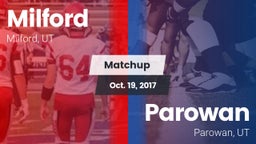 Matchup: Milford vs. Parowan  2017