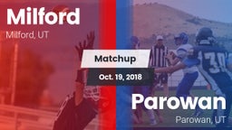 Matchup: Milford vs. Parowan  2018