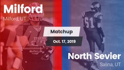 Matchup: Milford vs. North Sevier  2019