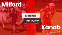 Matchup: Milford vs. Kanab  2020