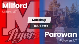 Matchup: Milford vs. Parowan  2020